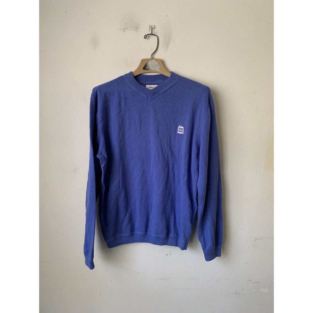 Johnnie-O Mens Sweater Medium Golf Preppy Old Money Spring Country Club Blue